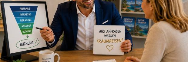 Anfragen professionell in Buchungen verwandeln – TTC-Seminarbild